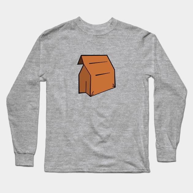 Brown Bag It Long Sleeve T-Shirt by traditionation